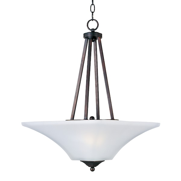Maxim Lighting Aurora 2-Light 16" Wide Oil Rubbed Bronze Pendant Light 20093FTOI - main